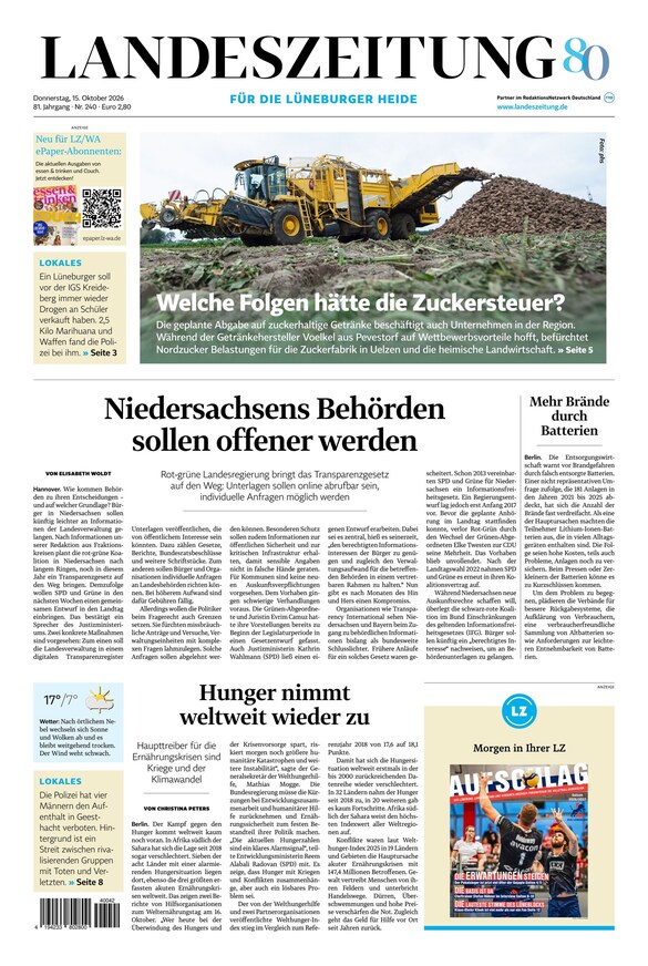 LZ L&uuml;neburger Heide - ePaper