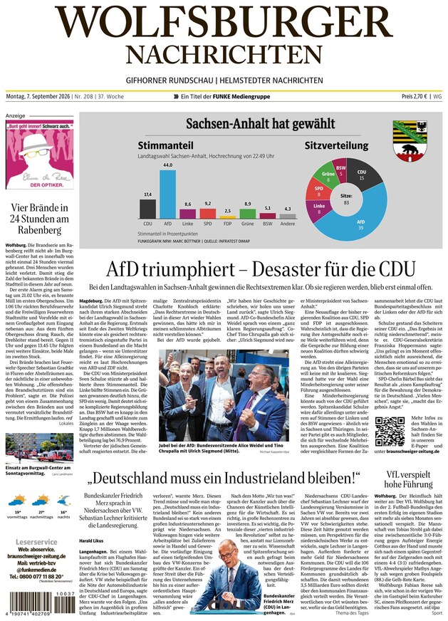 Wolfsburger Nachrichten - ePaper