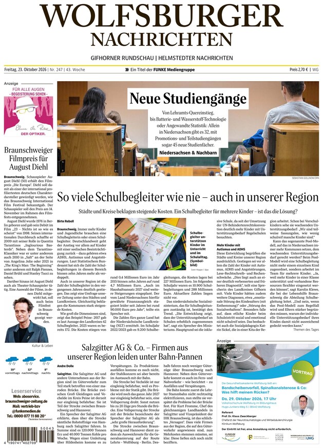 Wolfsburger Nachrichten - ePaper