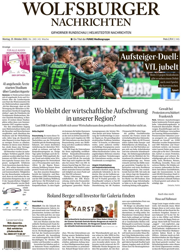 Wolfsburger Nachrichten - ePaper