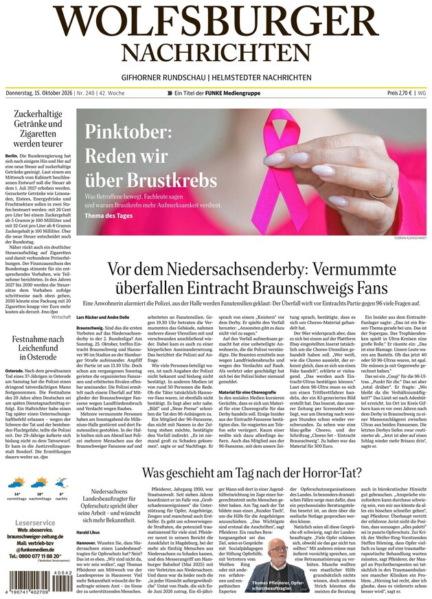 Wolfsburger Nachrichten - ePaper