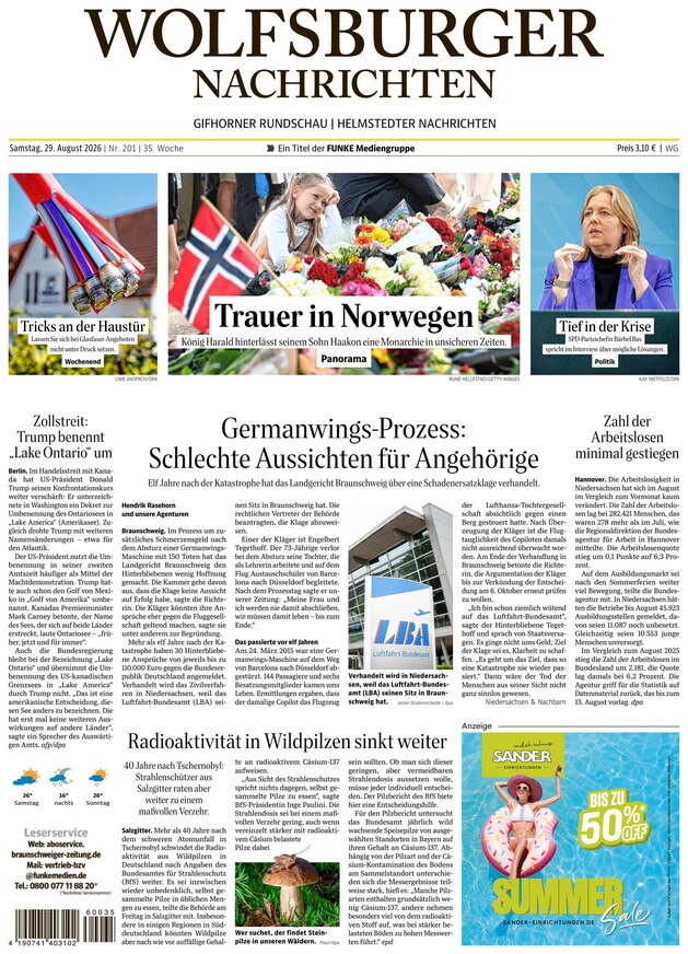 Wolfsburger Nachrichten - ePaper