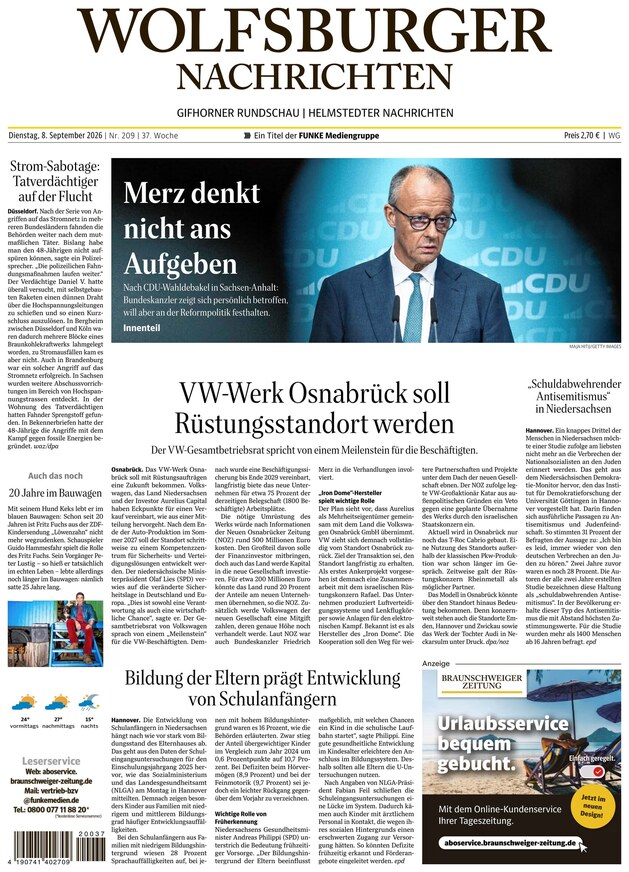 Wolfsburger Nachrichten - ePaper