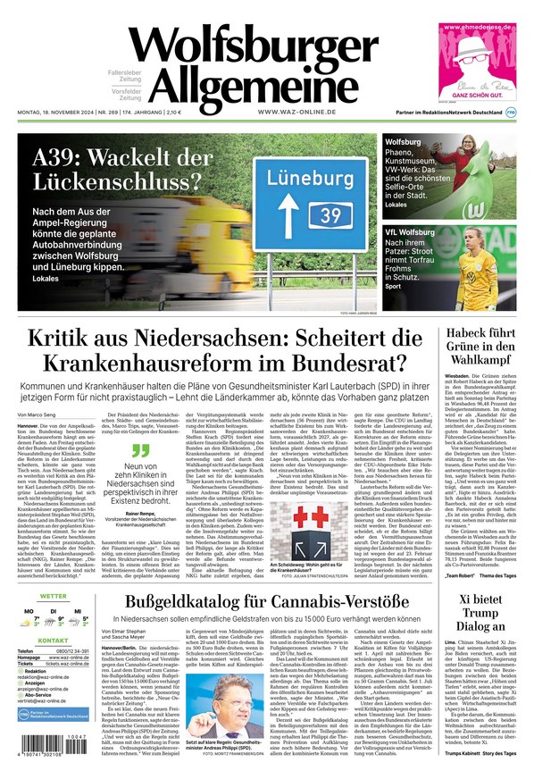 Wolfsburger Allgemeine Zeitung - ePaper