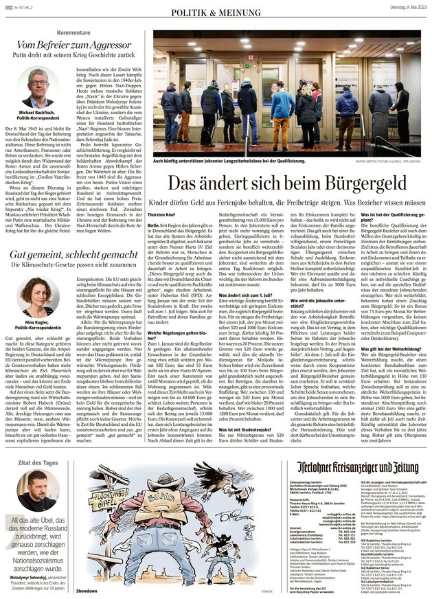 IKZ Iserlohner Kreisanzeiger Und Zeitung Vom 09.05.2023 – Als EPaper Im ...