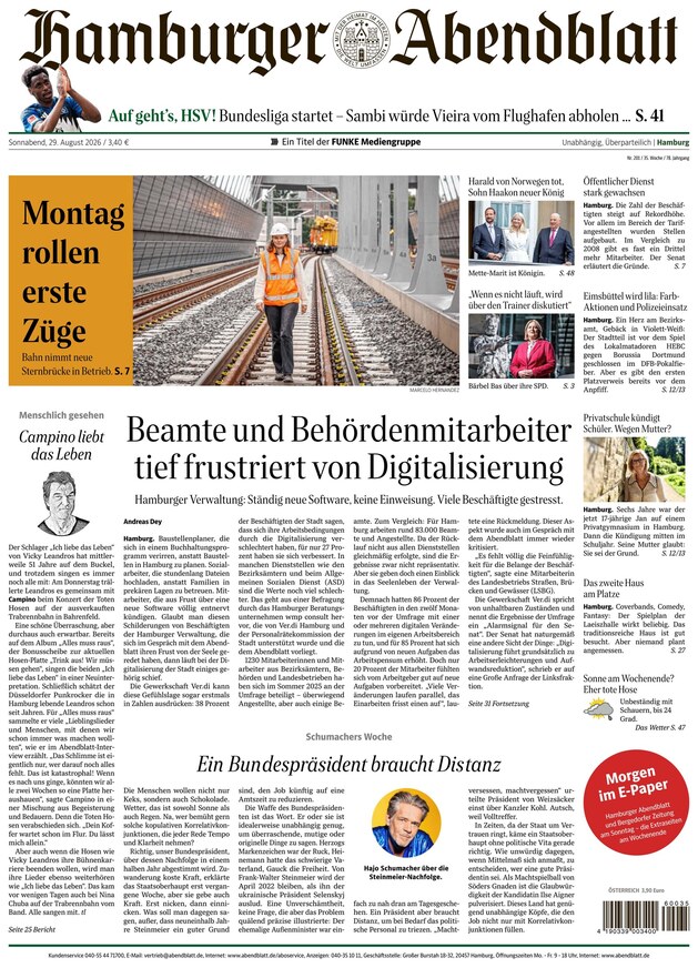 HAMBURGER ABENDBLATT - ePaper
