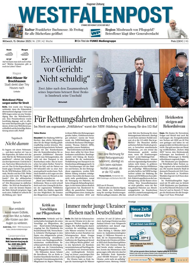 Westfalenpost - ePaper