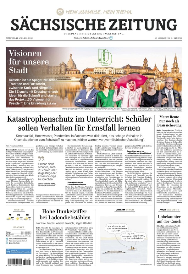 S&auml;chsische Zeitung Dresden - ePaper