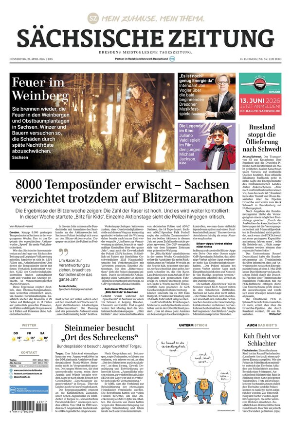 S&auml;chsische Zeitung Dresden - ePaper