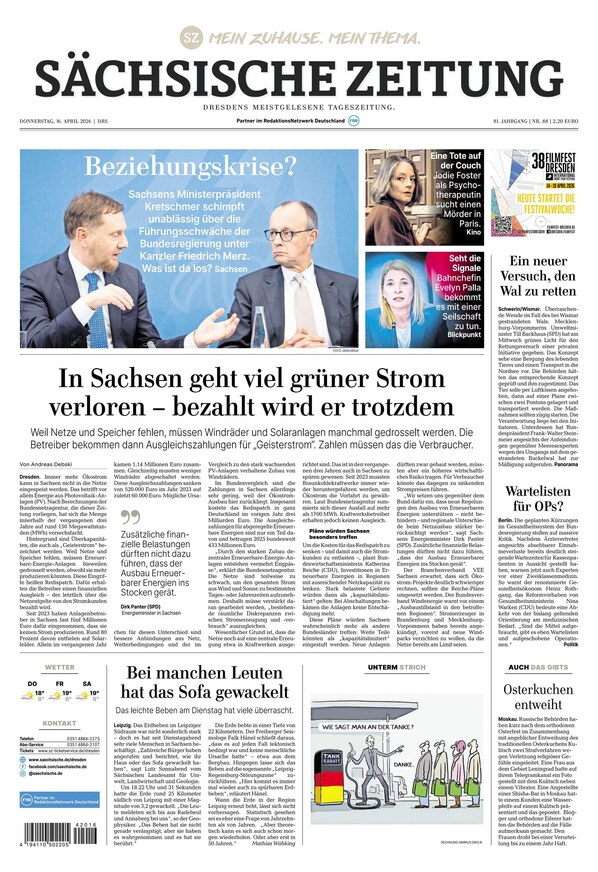 S&auml;chsische Zeitung Dresden - ePaper