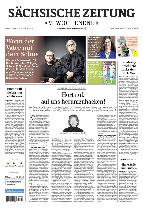 S&auml;chsische Zeitung Dresden - ePaper