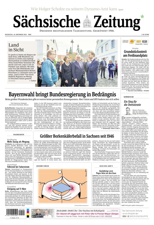 Er sucht Sie: Mann sucht Frau in Dresden