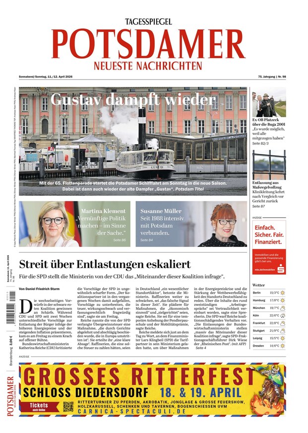 Potsdamer Neueste Nachrichten - ePaper