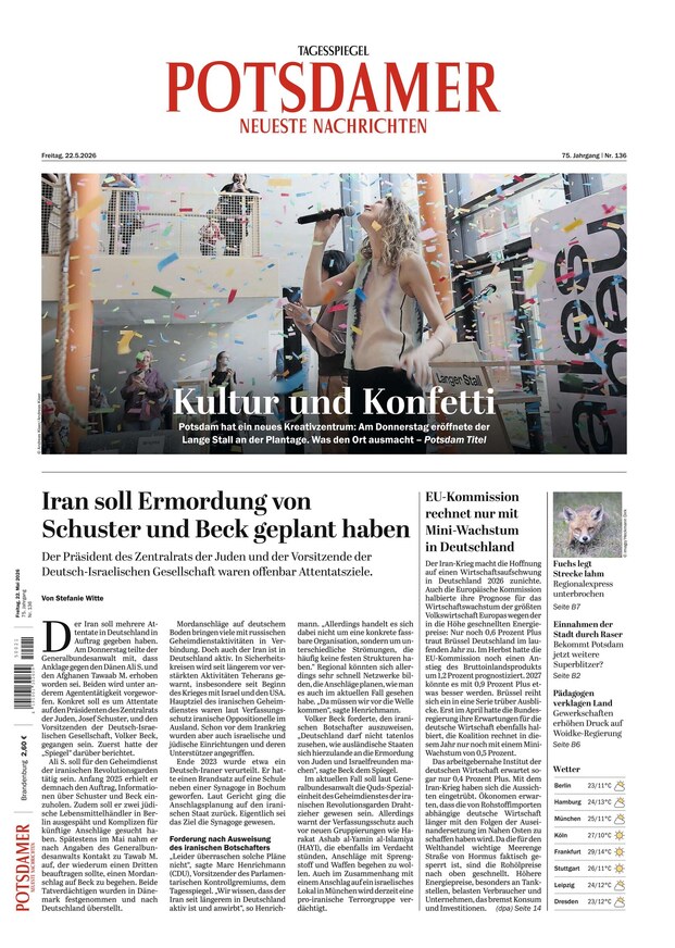 Potsdamer Neueste Nachrichten - ePaper