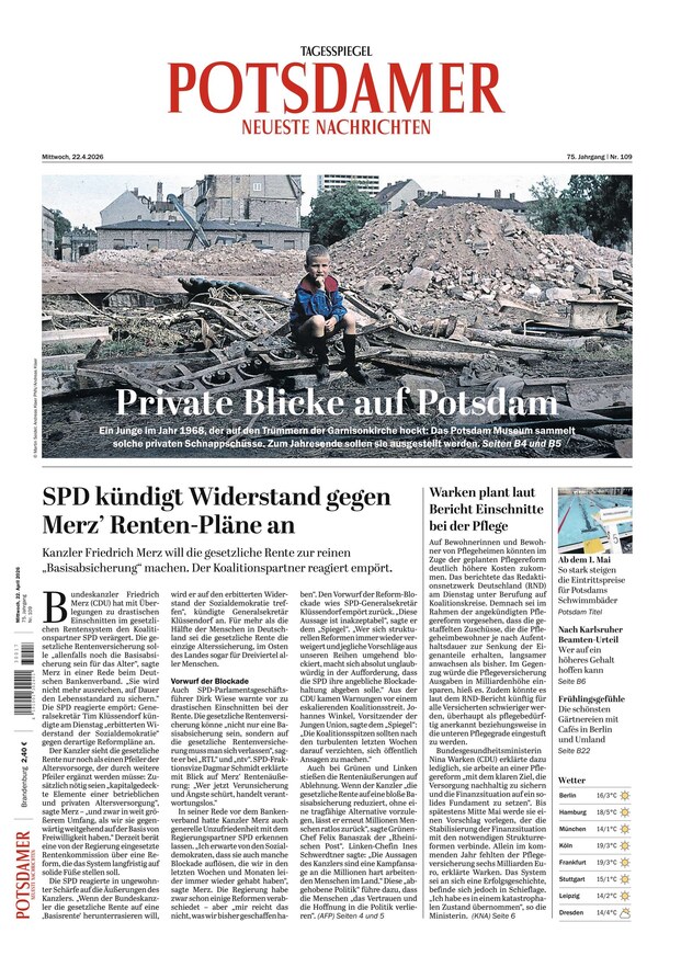 Potsdamer Neueste Nachrichten - ePaper