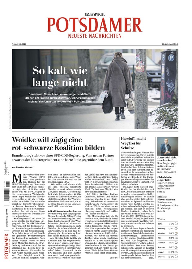 Potsdamer Neueste Nachrichten - ePaper