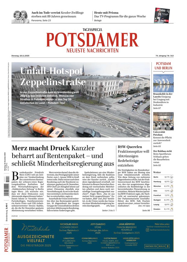 Potsdamer Neueste Nachrichten - ePaper