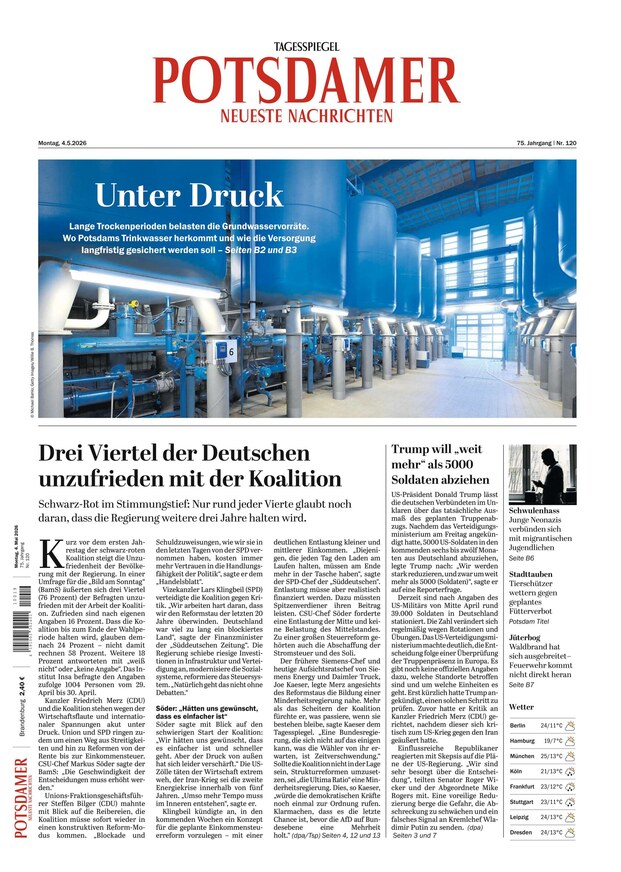 Potsdamer Neueste Nachrichten - ePaper