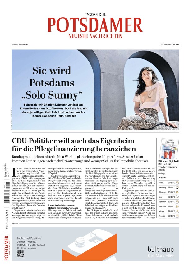 Potsdamer Neueste Nachrichten - ePaper