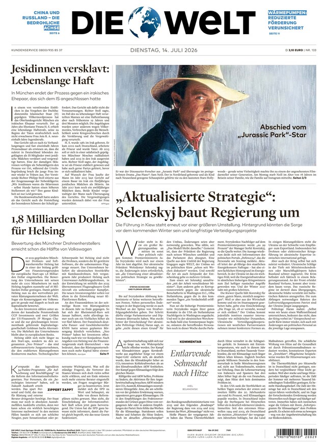 DIE WELT - ePaper