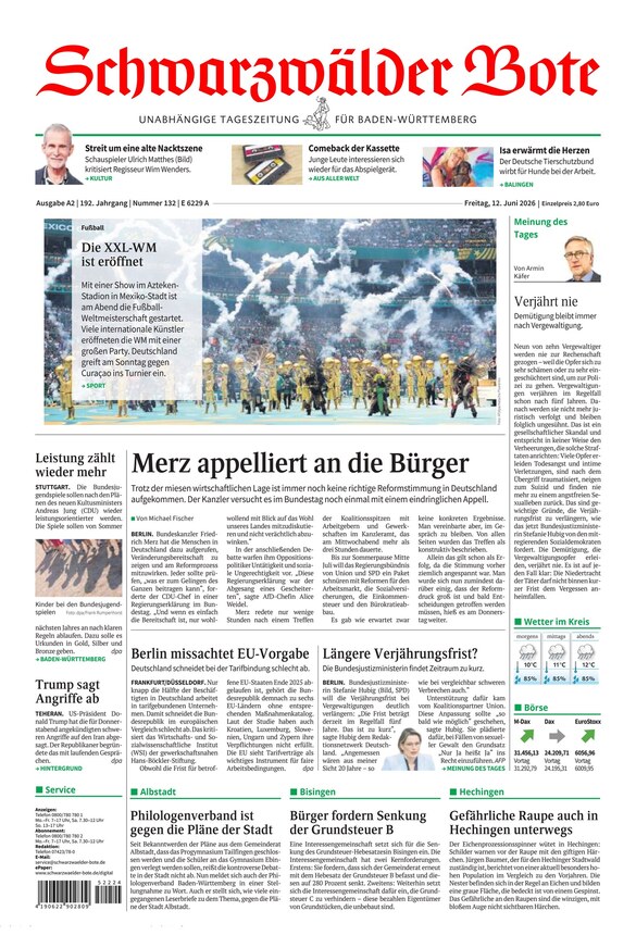 Schwarzwälder Bote - ePaper