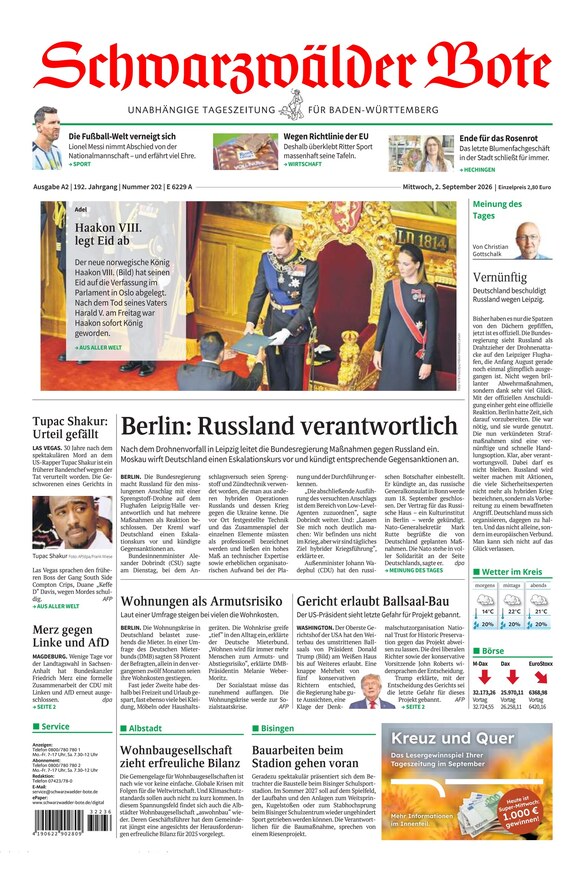 Schwarzw&auml;lder Bote - ePaper