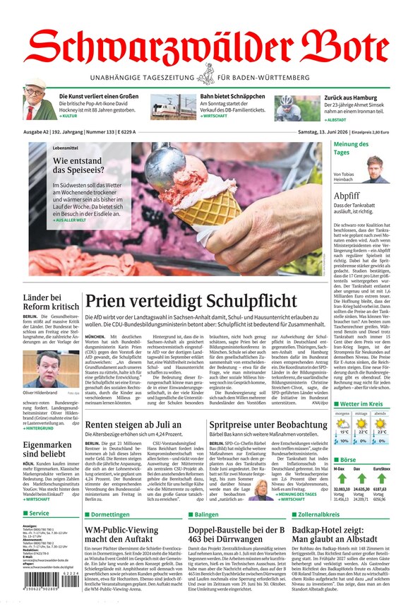 Schwarzwälder Bote - ePaper