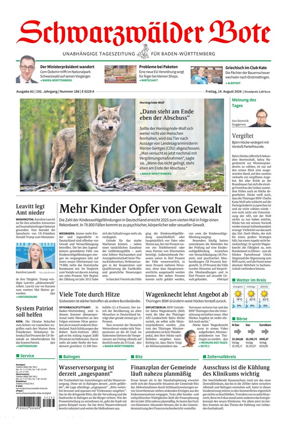 Schwarzw&auml;lder Bote - ePaper