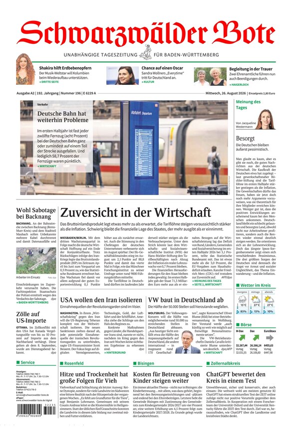 Schwarzw&auml;lder Bote - ePaper