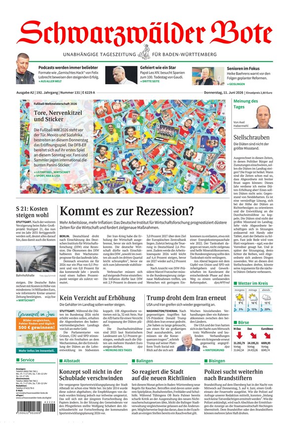 Schwarzwälder Bote - ePaper