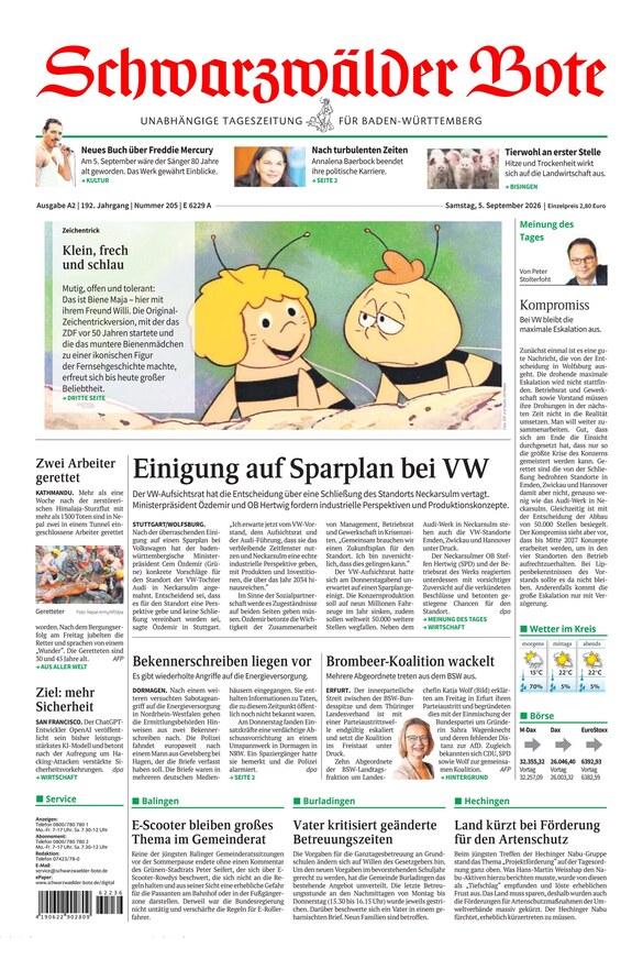 Schwarzw&auml;lder Bote - ePaper