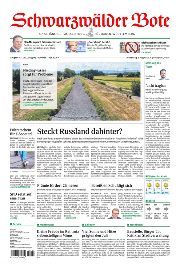 Schwarzw&auml;lder Bote - ePaper