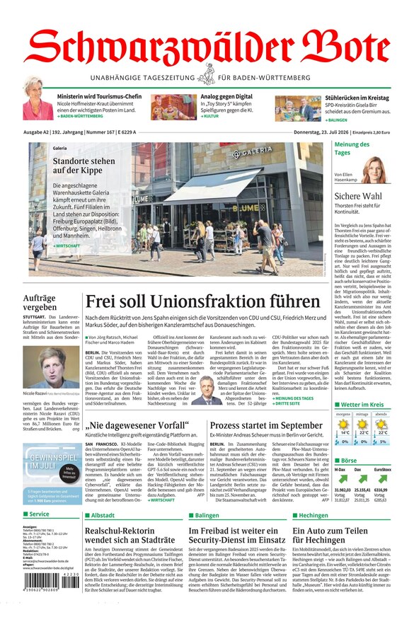Schwarzwälder Bote - ePaper