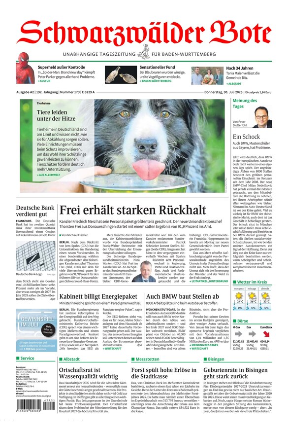 Schwarzw&auml;lder Bote - ePaper