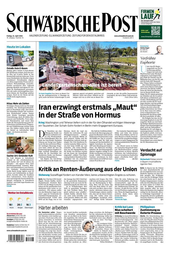 Schw&auml;bische Post - ePaper