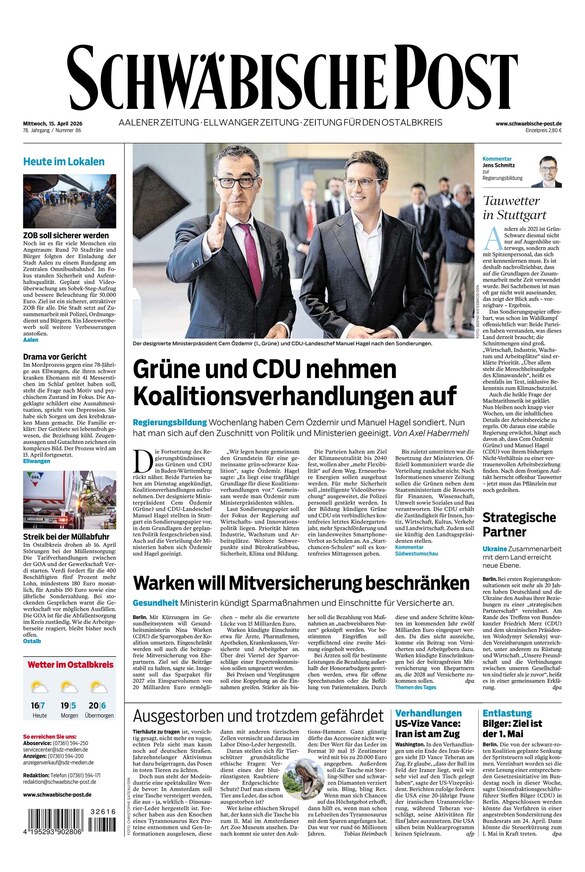 Schw&auml;bische Post - ePaper