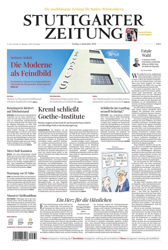 Stuttgarter Zeitung - ePaper