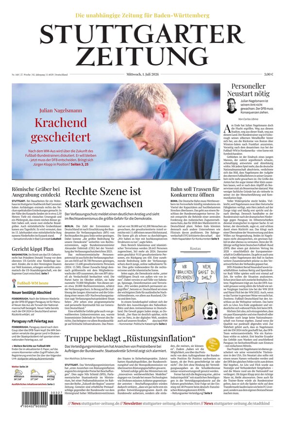 Stuttgarter Zeitung - ePaper