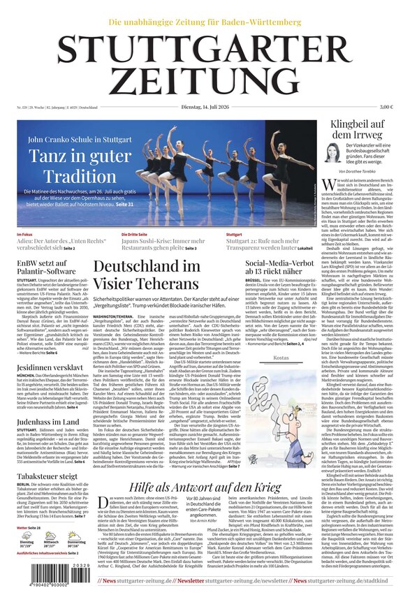 Stuttgarter Zeitung - ePaper