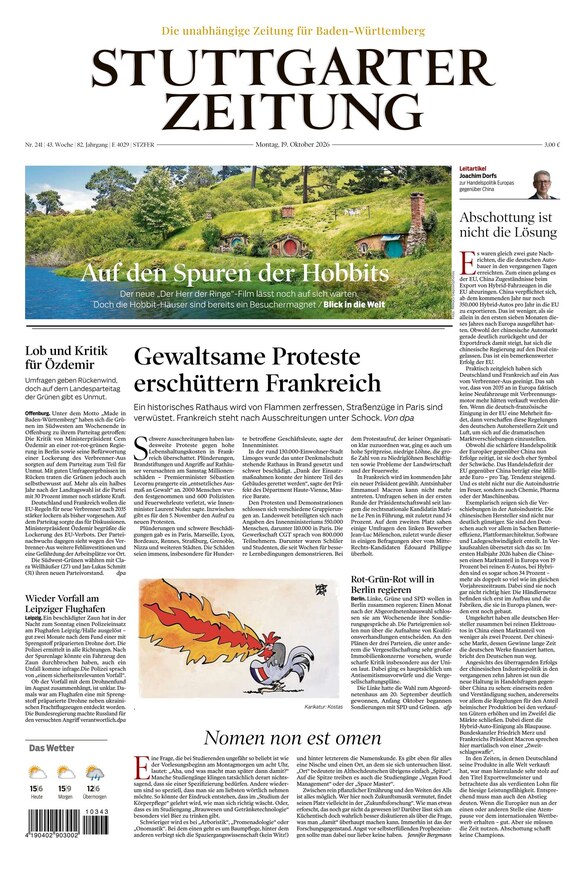 Stuttgarter Zeitung - ePaper