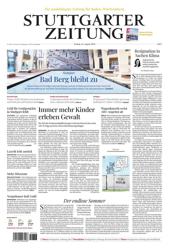Stuttgarter Zeitung - ePaper