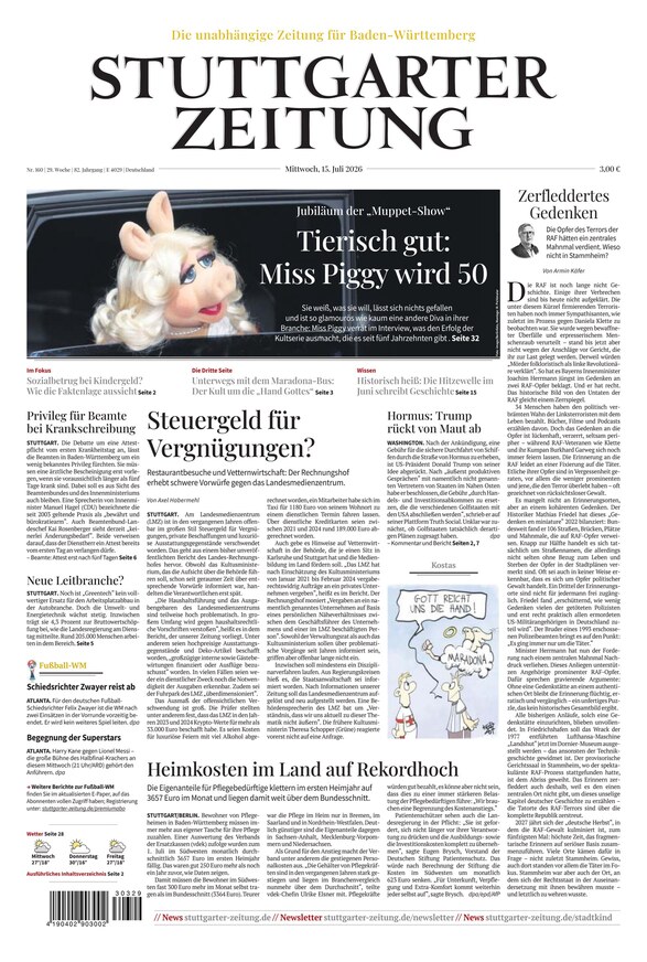 Stuttgarter Zeitung - ePaper