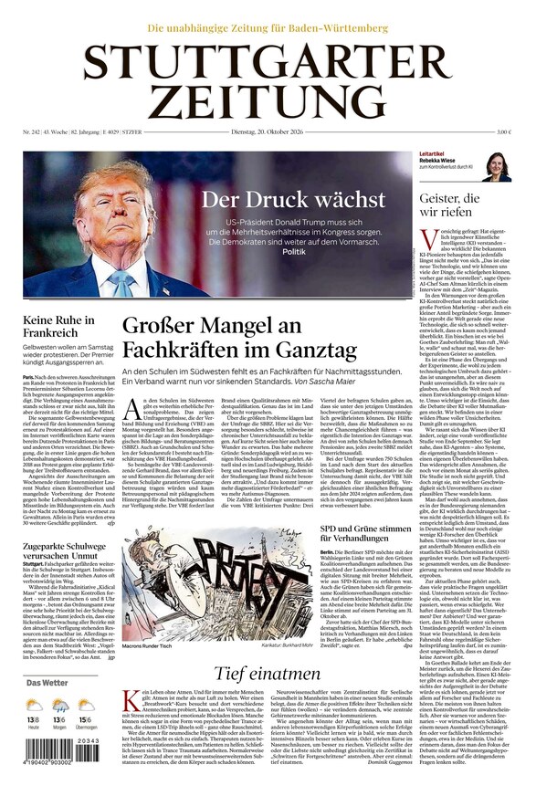 Stuttgarter Zeitung - ePaper