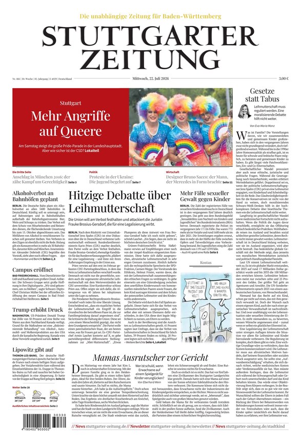 Stuttgarter Zeitung - ePaper