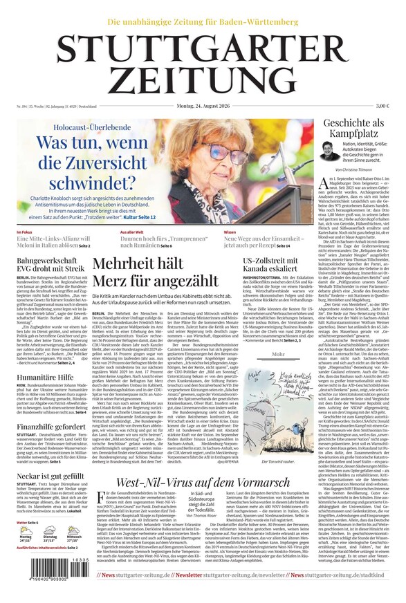 Stuttgarter Zeitung - ePaper