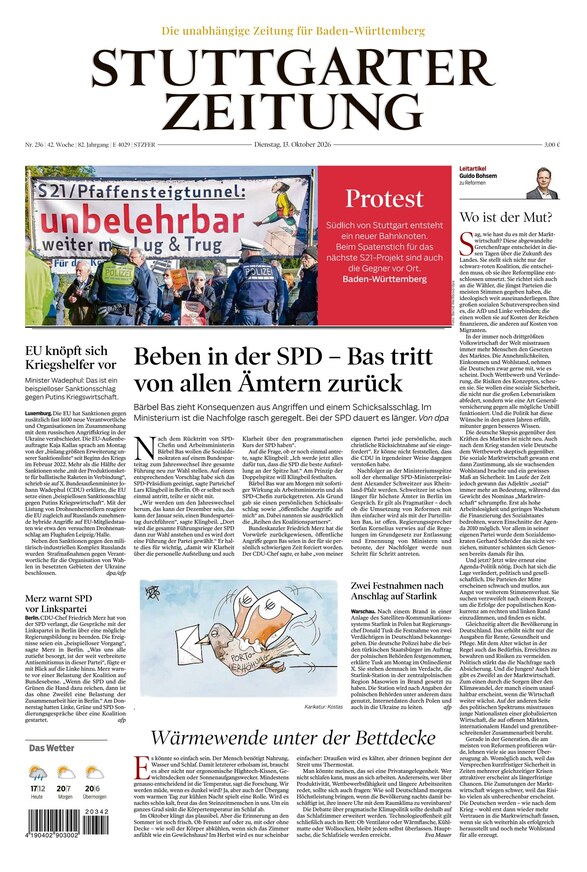 Stuttgarter Zeitung - ePaper