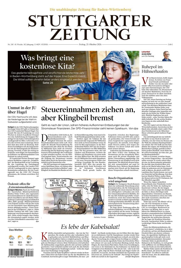 Stuttgarter Zeitung - ePaper