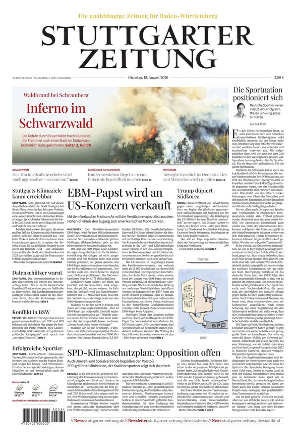 Stuttgarter Zeitung - ePaper