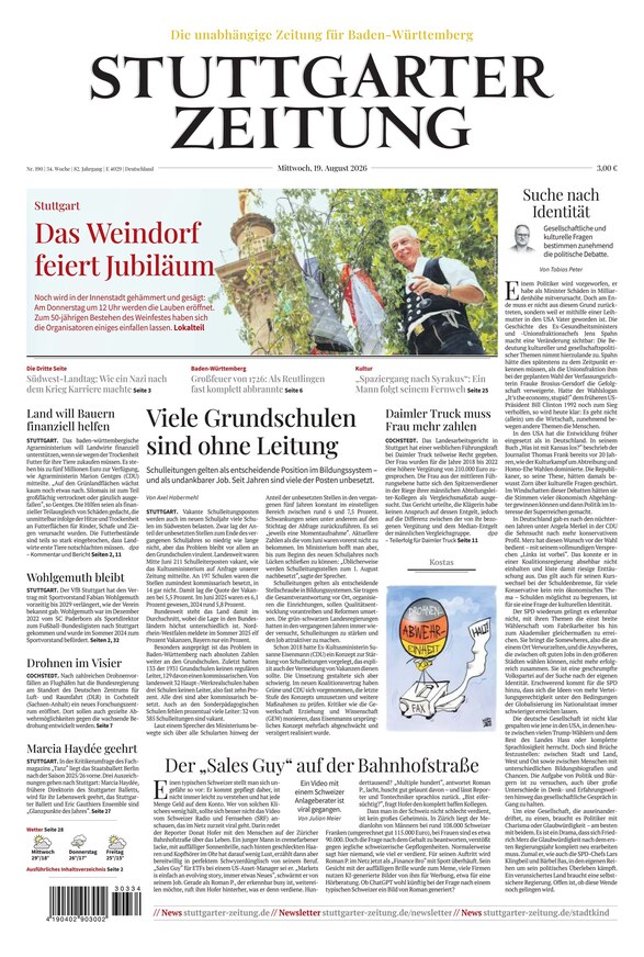 Stuttgarter Zeitung - ePaper