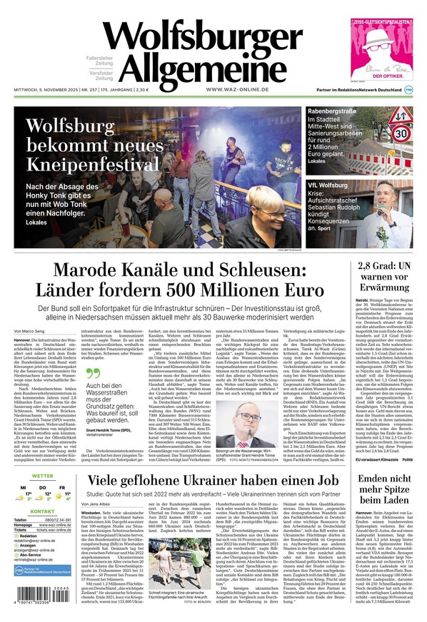 Wolfsburger Allgemeine Zeitung - ePaper